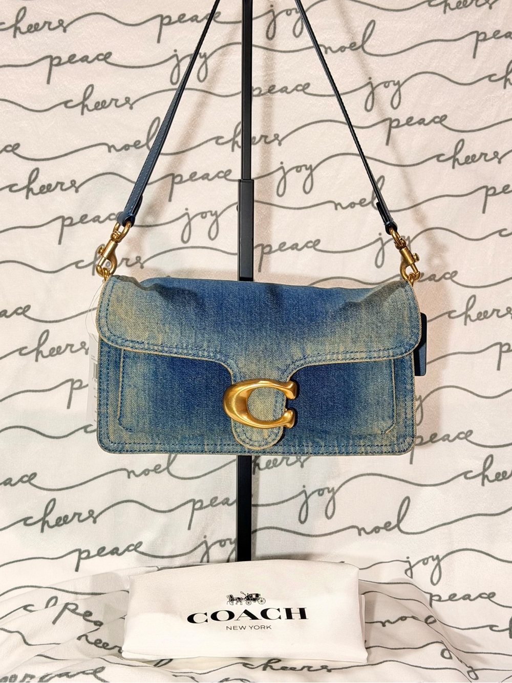 Tabby Shoulder Bag 26
In Regenerative Cotton Denim NWT